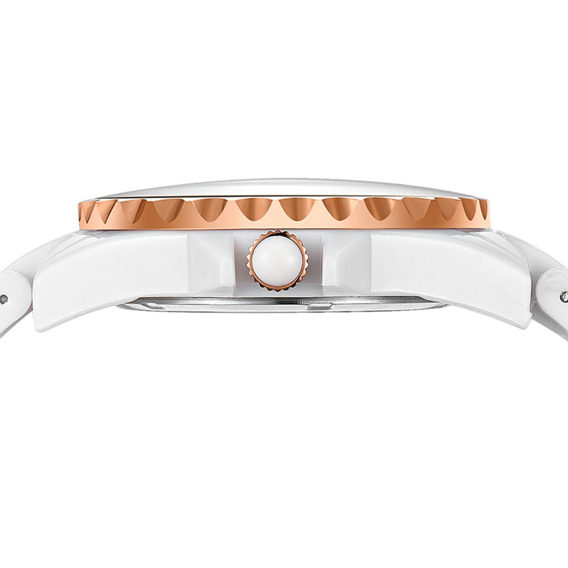 LONGBO 80027 Crystal Quartz Watch Exquisite Dial Casual Women Wrist Watch