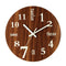 Modern Luminous Wall Clock Glow In The Dark Art Home Living Room Decorations