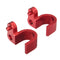 4pcs CNC Front & Rear Brake Line Hose Clamps Motorcycle Holder For Honda CRF250L CRF250M 12-15