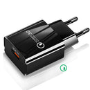 Bakeey 18W QC3.0 USB Super Fast Charging USB Charger Adapter For iPhone 11 Pro Huawei P30 Mate 30 Xiaomi 9 Pro S10+ Note10