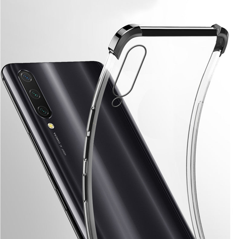 Bakeey Transparent Shockproof Plating Soft TPU Protective Case For Xiaomi Mi A3 / Xiaomi CC9e