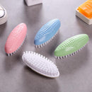 Peanut Corn Shape Plastic Multipurpose Soft Wool Shoes Brush Laundry Household Clothes Cleaning Brush Cleaning Accessories
