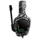 ONIKUMA K20 RGB LED Light Gaming Headphone Stereo Noise Reduction Wired Earphone With Mic for PS4 Xbox One