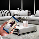 Mini Wireless bluetooth Speaker Warm White USB Portable LED Night Lamp Candle Light DC5V