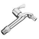 Washing Machine Wall Mount Single Cold Tap Handle Laundry Extra Long Water Faucet Sink