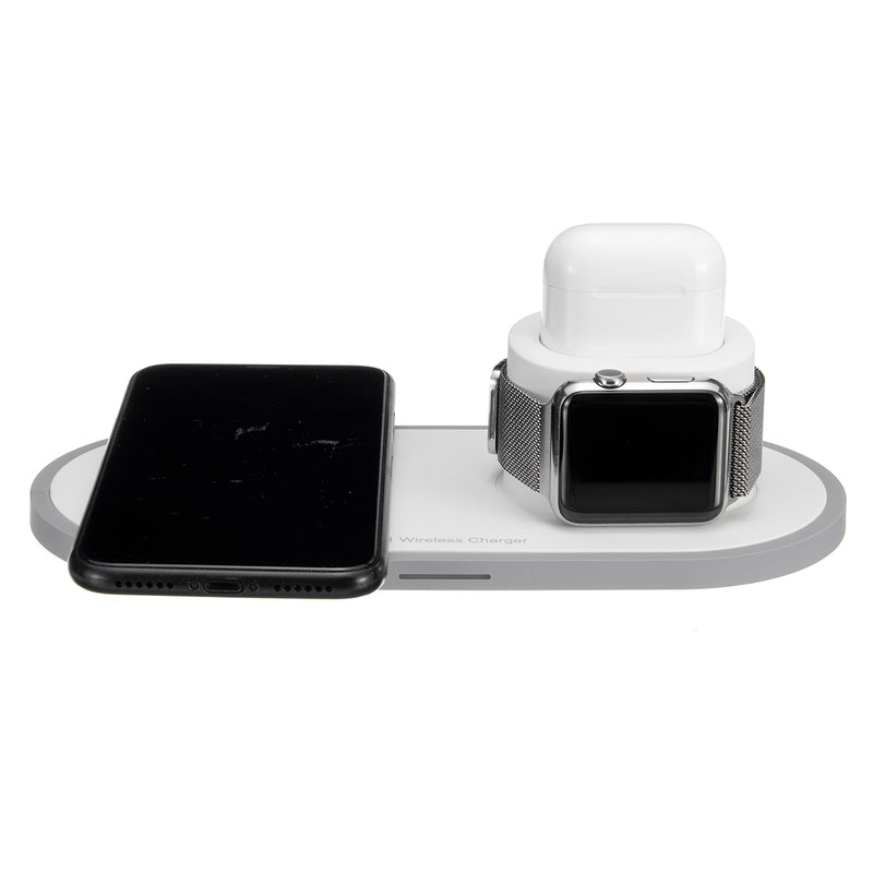 3 In 1 10W QI Wireless Charger Fast Charging Stand For iPhone Xs/Xr/Xs for Samsung Galaxy S9/S9