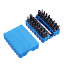 Drillpro 33pcs Magnetic Screwdriver Bit Set Torx Hex Star Spanner Tri Wing Electric Screwdriver Hex Bits with Holder