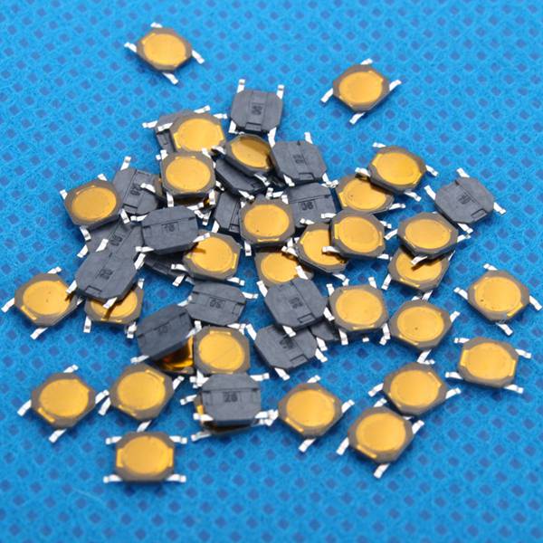 50pcs Tact Switch SMT SMD Tactile Membrane Switch PUSH Button SPST-NO 4x4x0.8mm