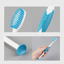 2 PCS Parent-child Toothbrush Set PP Handle PBT Soft Hair Brush Bear / Rabbit Random Father & Child