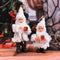 Xmas Stand Santa Claus Doll Toy Home Christmas Tree Hanging Decoration For Christmas Gift