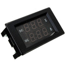DANIU YB4835VA 0-100V 20A Double Display Volt Meterr Current Meter Digital LED