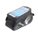 DRCKHROS Bike Frame Front Bag Waterproof 5.5inch Phone Bag MTB Road Cycling Bicycle Pouch Storage Bag