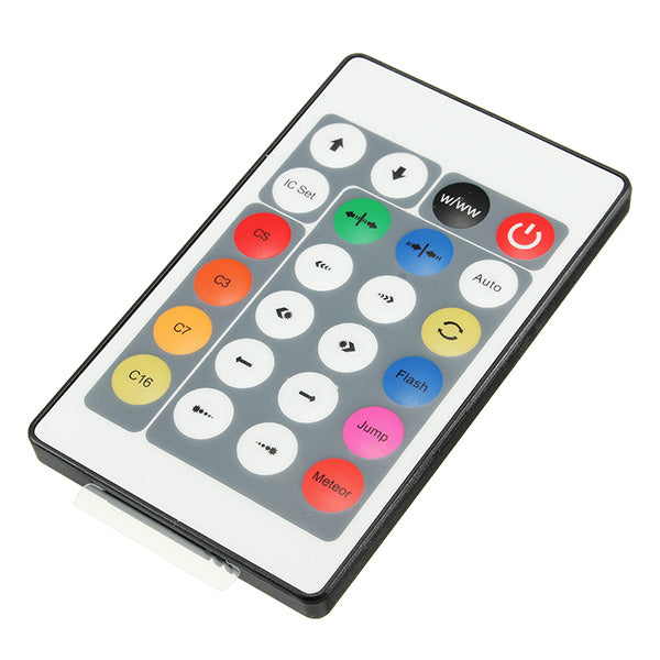 Mini 24Keys IR Remote Controller For WS2811 WS2812 WS2812B LED Strip Light DC5-24V