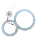 27W 5730 SMD LED Double Panel Circles Annular Ceiling Light Fixtures Board Lamp