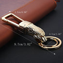 HONEST Practical Leopard Head Metal Gold Keychain Party Best Gift Jewelry Car Key Ring