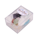 Natural Stone Collection Box Mix Gems Crystals Mineral Specimens Rock Decoration