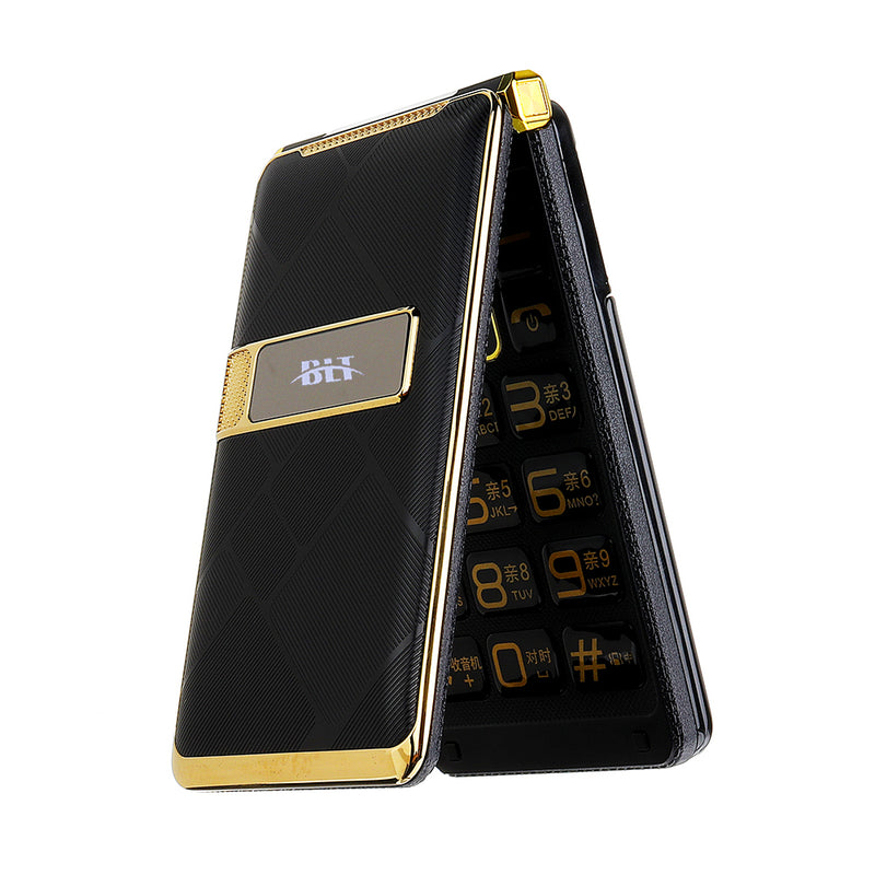 BLT610 2.6'' 2800mAh Touch Screen Dual Screen Dual SIM FM Flashlight Long Standby Flip Feature Phone