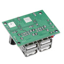 36/24/12/9V to 5V 3A Step Down Module 4USB Interface Car charging Solar Buck Power Supply