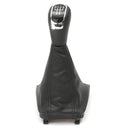 5 Speed Gear Stick Shift Knob Gaiter Frame Black For Skoda Octavia Superb & Yeti
