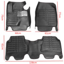 Car Floor Mat Leather Front&Rear Liner Waterproof Mat For Hyundai Santa Fe 2013-2016