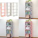 Bookshelf Function Shelving Unit Storage Rack Combined Decor Bookcase Home Books