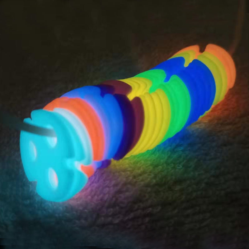 NIWALKER 3Pcs/Set Self Illuminate Turboglow Glow Gasket For Niwalker MM6S Flashlight Triple Optic Light Luminous Tape