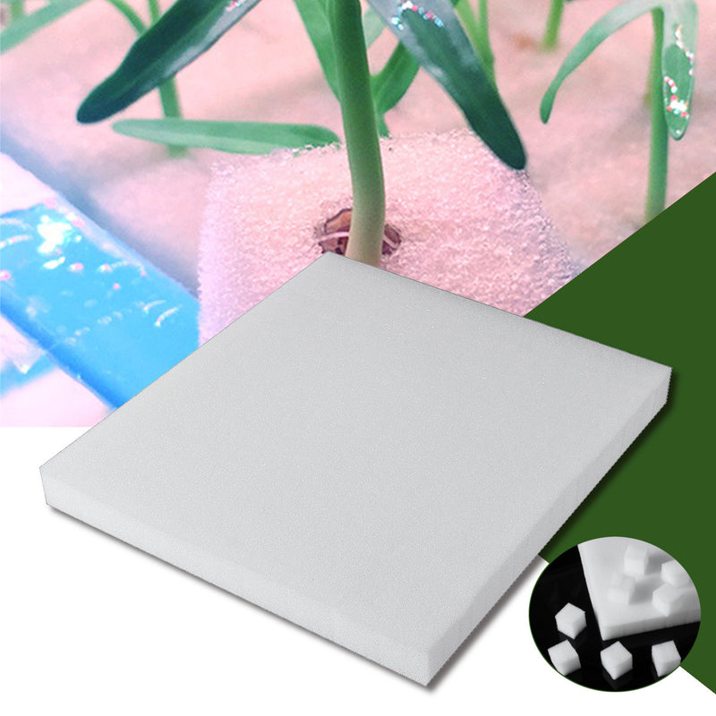 Square Sponge Soilless Hydroponics Germination Plant Seedling Pot Seeds Grow Container