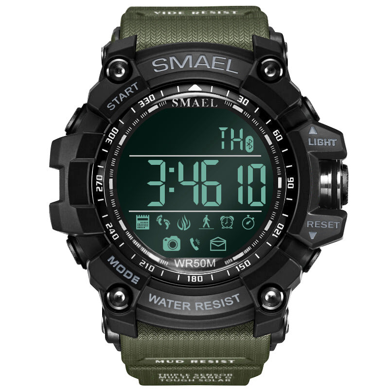 SMAEL LY01 Military Style bluetooth Watch Waterproof Male Sport Wrist Watch