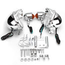 Motorcycle Passing Turn Signal Spot Fog Handle Bar Lights For Harley/Honda/Yamaha/Kawasaki/Suzuki