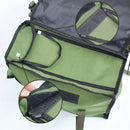 Motorcycle Bicycle Saddlebags Rear Seat Tail Storage Pouch Reflective Binding Travel Bag
