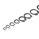 Suleve MXCC1 300Pcs Heat Treated Carbon Steel C-Clip Retaining Rings Circlip Snap Ring Set 9-32mm