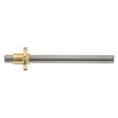 3Pcs 3D Printer T8 1mm 100mm Lead Screw 8mm Thread With Copper Nut For Stepper Motor