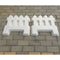 Concrete Mold Fence Mould Plastic Garden Park Flower Pool Yard Cement Brick DIY