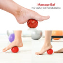 Plantar Fasciitis Night Splint Drop Foot Support Orthotic Brace with Hard Spiky Massage Ball for Effective Relief from Achilles Tendonitis Heel Pain Plantar Fascia Drop Foot Bendable Aluminum Strip