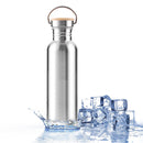 350ML 500ML 750ML Stainless Steel Vacuum Bottle Wide Mouth Drinking Water Sports Kettle BPA Free