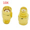 10pcs SMA Female To RP-SMA Male Adapter Connector for RC Drone FPV Racing
