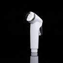 ABS Portable Bidet Sprayer Set Handheld Toilet Bidet Retractable w/ 1.5m Spring 1/2" Hose Adapter Free Mounting Bracket Switch Toilet Cleaning Tool
