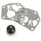 Carburetor Carb Primer Bulb & Diaphragm Gasket Kit For Briggs&Stratton 495770