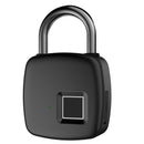 Fingerprint Padlock Keyless USB Rechargeable Door Luggage Case Security Lock