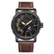 NAVIFORCE 9154 Unique Design Waterproof Men Watch Week Display Sport Quartz Watches