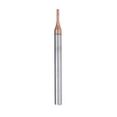 Drillpro 2 Flutes Ball Nose Long Neck End Mill D1.5 R0.2mm HRC60 Deep Groove Milling Cutter