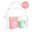 Baby Milk Powder Portable Formula Container Food Storage Box Infants Feeding Box Kitchen Storage Container