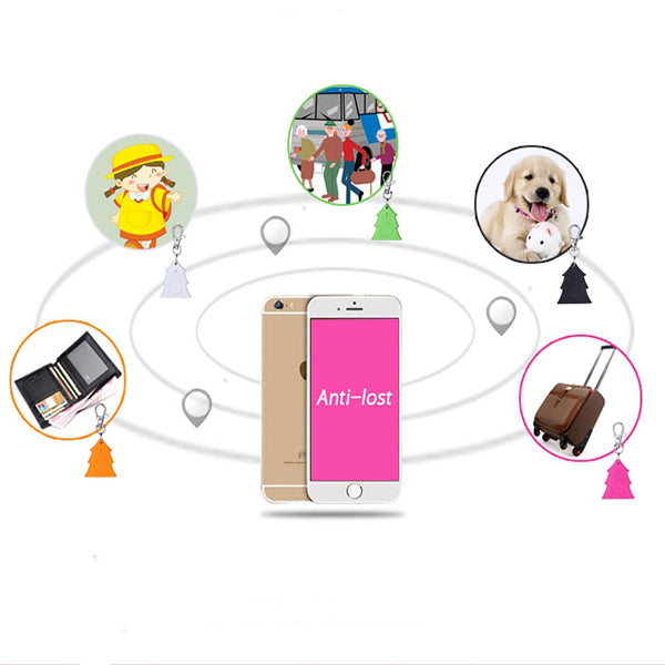 Anti Lost Tracker Pet Child Smart Buletooth Tracker Locator Tag Alarm Tracker Christmas Gift