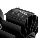 4 Blade Fireplace Heated Power Stove Fan Thermal Fire Heater Household Eco Fan Efficient Heat Distribution