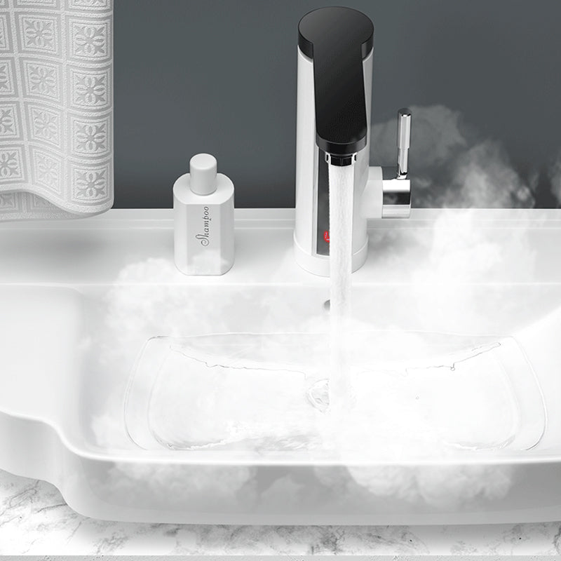 3300W Electric Hot Water Heater Faucet LED Ambient Light Temperature Display Instant Heating Tap 3S Quick Heating 360 Rotatable