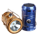 New Solar Camping Lantern Lamp Portable Outdoor Rechargeable LED Tent Hiking (Flashlight Accessories)