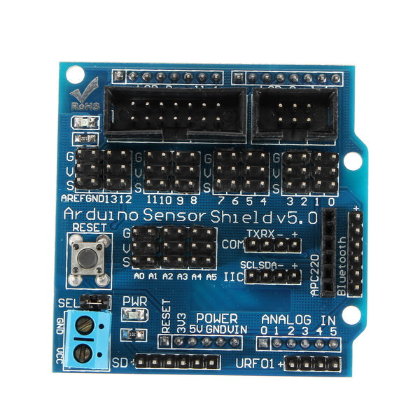 UNO R3 Protoshield LCD Keypad Shield Servo Motor Starter Module Kits For  Beginner