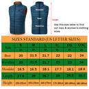 Electric Vest Heated Jacket USB Thermal Warm Heat Pad Winter Body Warmer Unisex