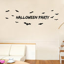 Miico AW9352 Halloween Wall Sticker Removable Sticksrs For Halloween Party Decoration Room Decorations