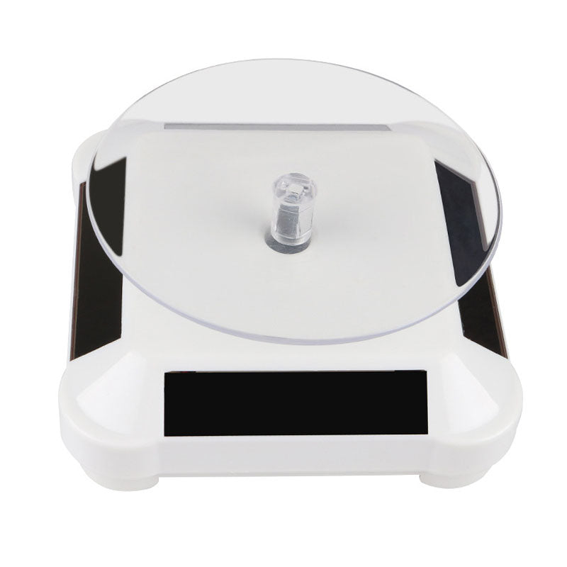 White/Black 360 Turntable Solar Rotary Table for SLA/DLP UV Resin 3D Printing Model Show